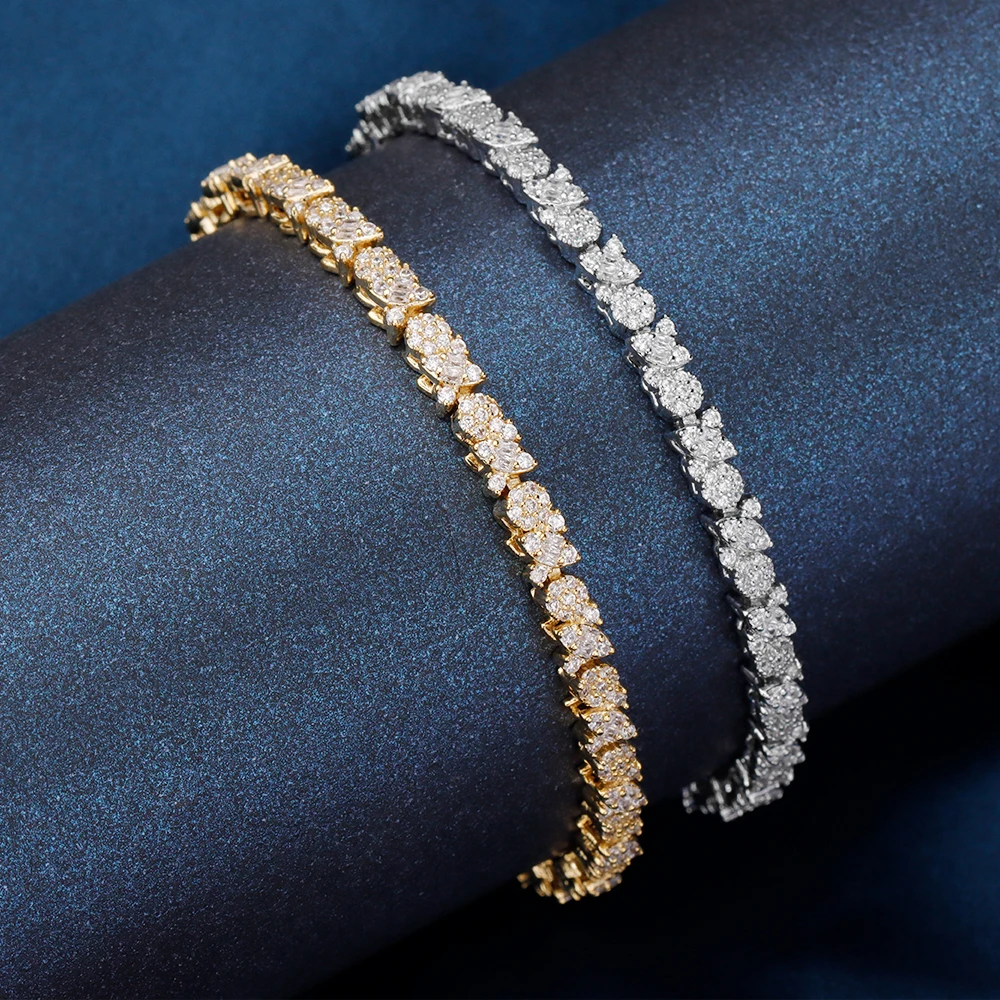 JEWEL Luxury New Style Bracelet AAA+Cubic Zirconia Bracelet Fashion Dubai Charm BridalJewelry Accessories Wedding
JEWEL Luxury New Style Bracelet AAA+Cubic Zirconia Bracelet Fashion Dubai Charm BridalJewelry Accessories Wedding