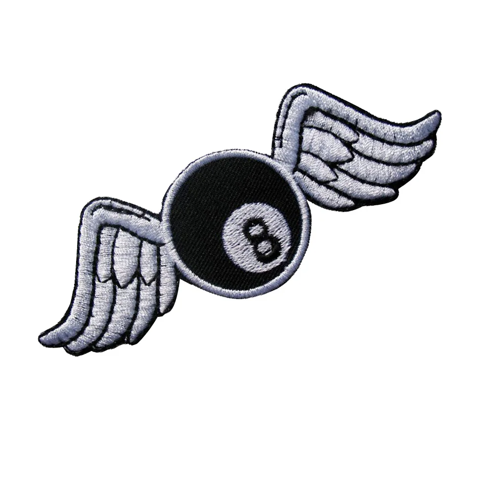 Крылья без... 8 нашивок с бильярдной тематикой, идеально подходят для украшения вещей или придания индивидуального стиля повседневной одежде.
Крылья без... 8 нашивок с бильярдной тематикой, идеально подходят для украшения вещей или придания индивидуального стиля повседневной одежде.