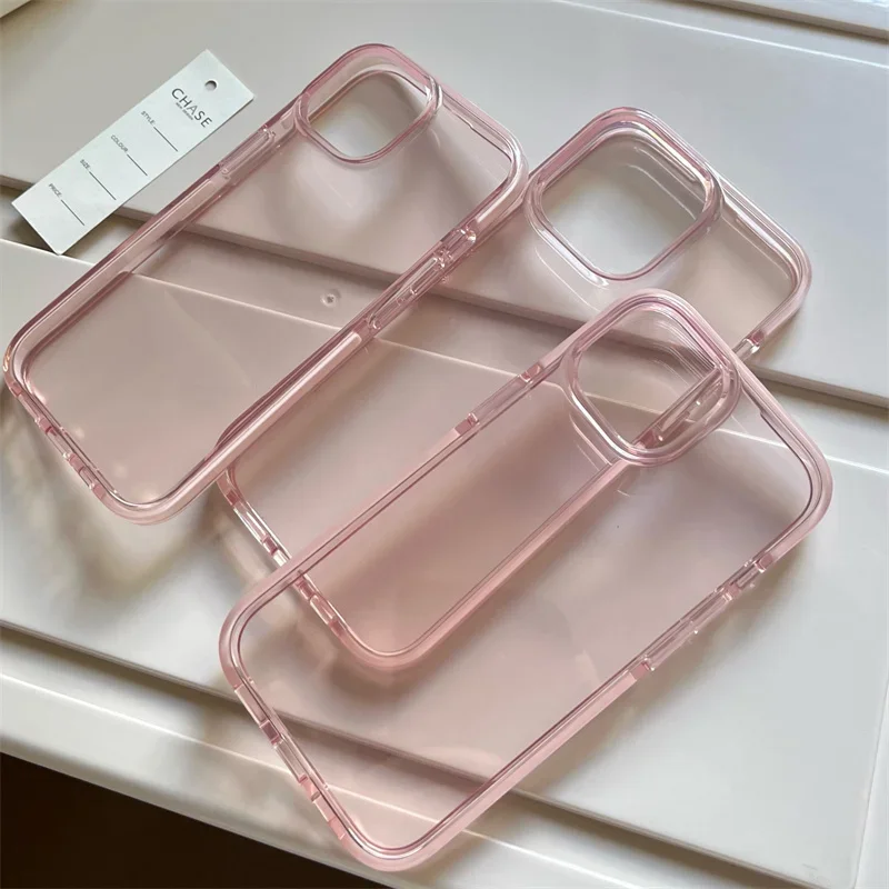Luxury Transparent Armor Shockproof Bumper Case For iPhone 16 14 15 13 15 Pro Max Plus Mini Clear Soft Silicone Protective Cover
Luxury Transparent Armor Shockproof Bumper Case For iPhone 16 14 15 13 15 Pro Max Plus Mini Clear Soft Silicone Protective Cover