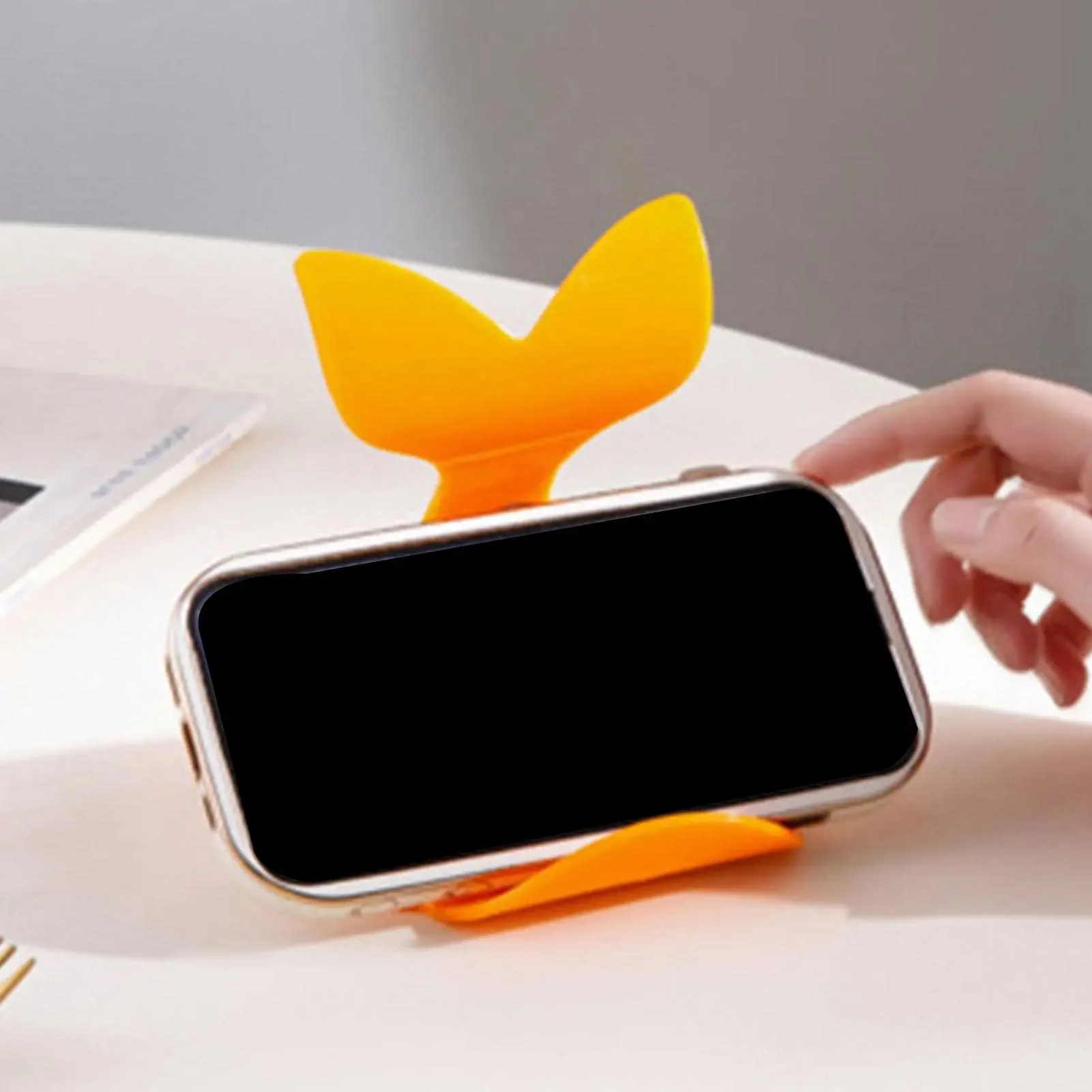 Orange white Cute Cartoon Whale Mobile Phone Bracket - Creative Mini Desktop Stand for Tablets & Phones
Orange white Cute Cartoon Whale Mobile Phone Bracket - Creative Mini Desktop Stand for Tablets & Phones