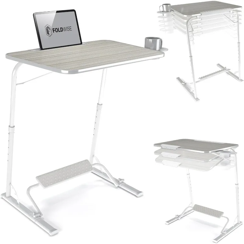 Large Folding TV Tray Table - Wooden Height & Angle Adjustable Laptop Table, Flat-Folding Laptop Desk & Sturdy Couch Table
Large Folding TV Tray Table - Wooden Height & Angle Adjustable Laptop Table, Flat-Folding Laptop Desk & Sturdy Couch Table