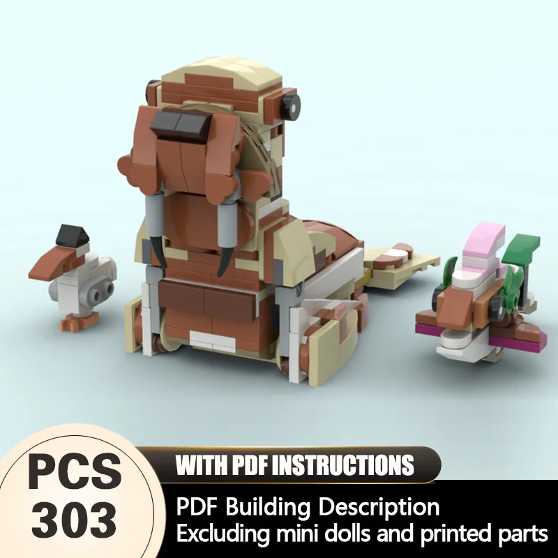 Creators Animal Series Model MOC Building Bricks Walrus Animal Modular Technology Gifts Holiday Assemble Children Toys Suit
Creators Animal Series Model MOC Building Bricks Walrus Animal Modular Technology Gifts Holiday Assemble Children Toys Suit