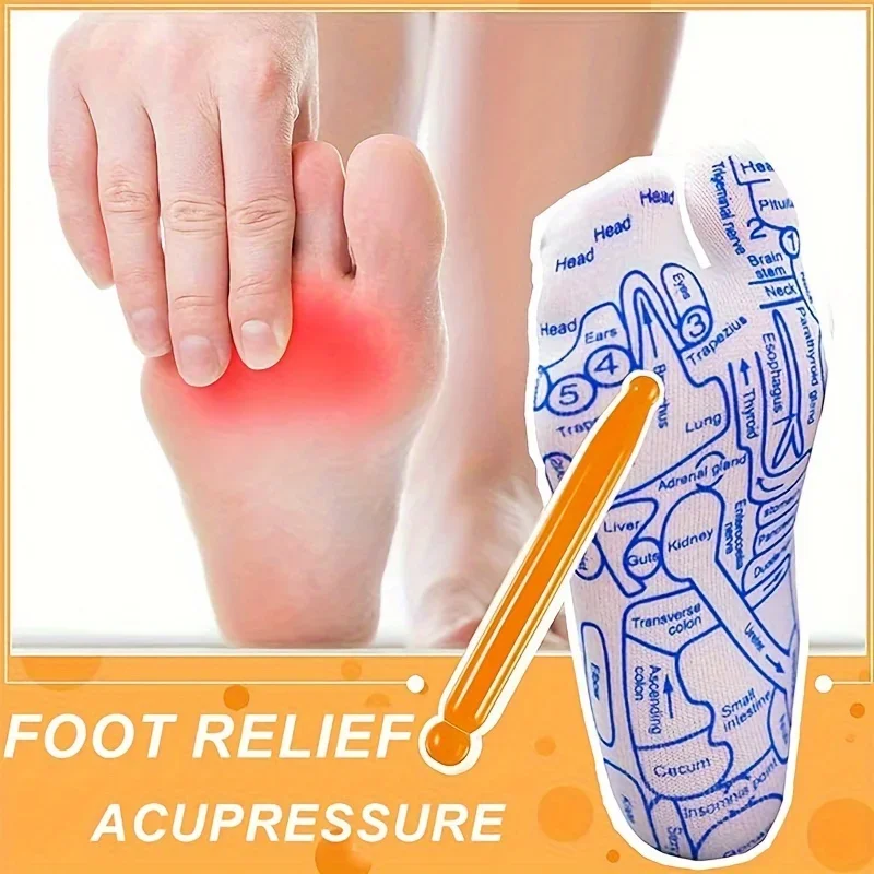 1 комплект многофункциональных компрессионных носков для пальцев ног с массажной палочкой, подходят для домашнего массажа и ухода за здоровьем
1 комплект многофункциональных компрессионных носков для пальцев ног с массажной палочкой, подходят для домашнего массажа и ухода за здоровьем