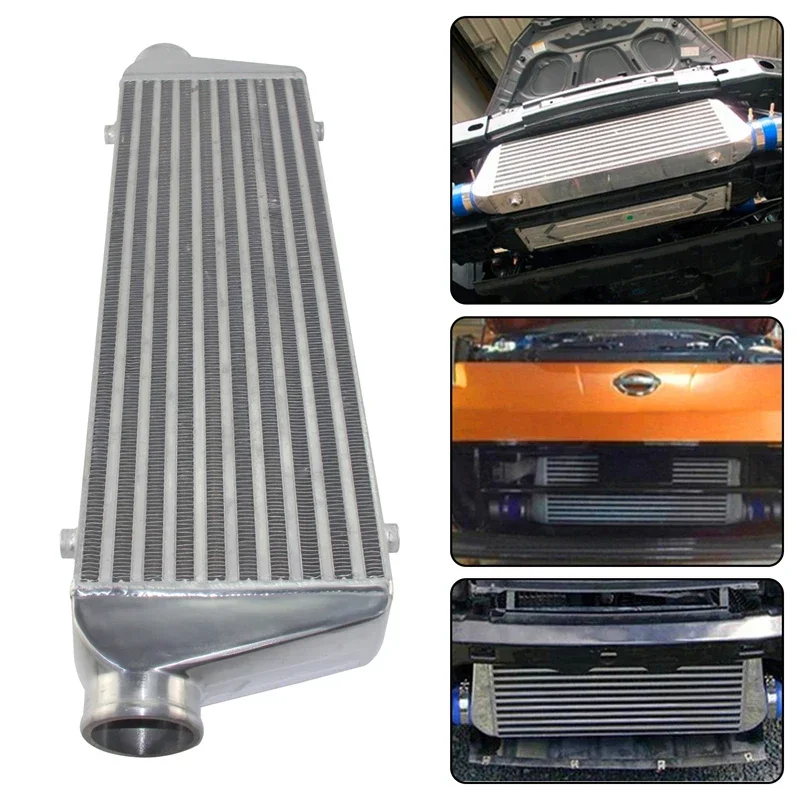 Universal Bar&Plate FMIC 55018064mm Front Mount Intercooler, 2.5" In/Outlet, 450HP/35PSI, Black/Silver
Universal Bar&Plate FMIC 55018064mm Front Mount Intercooler, 2.5" In/Outlet, 450HP/35PSI, Black/Silver