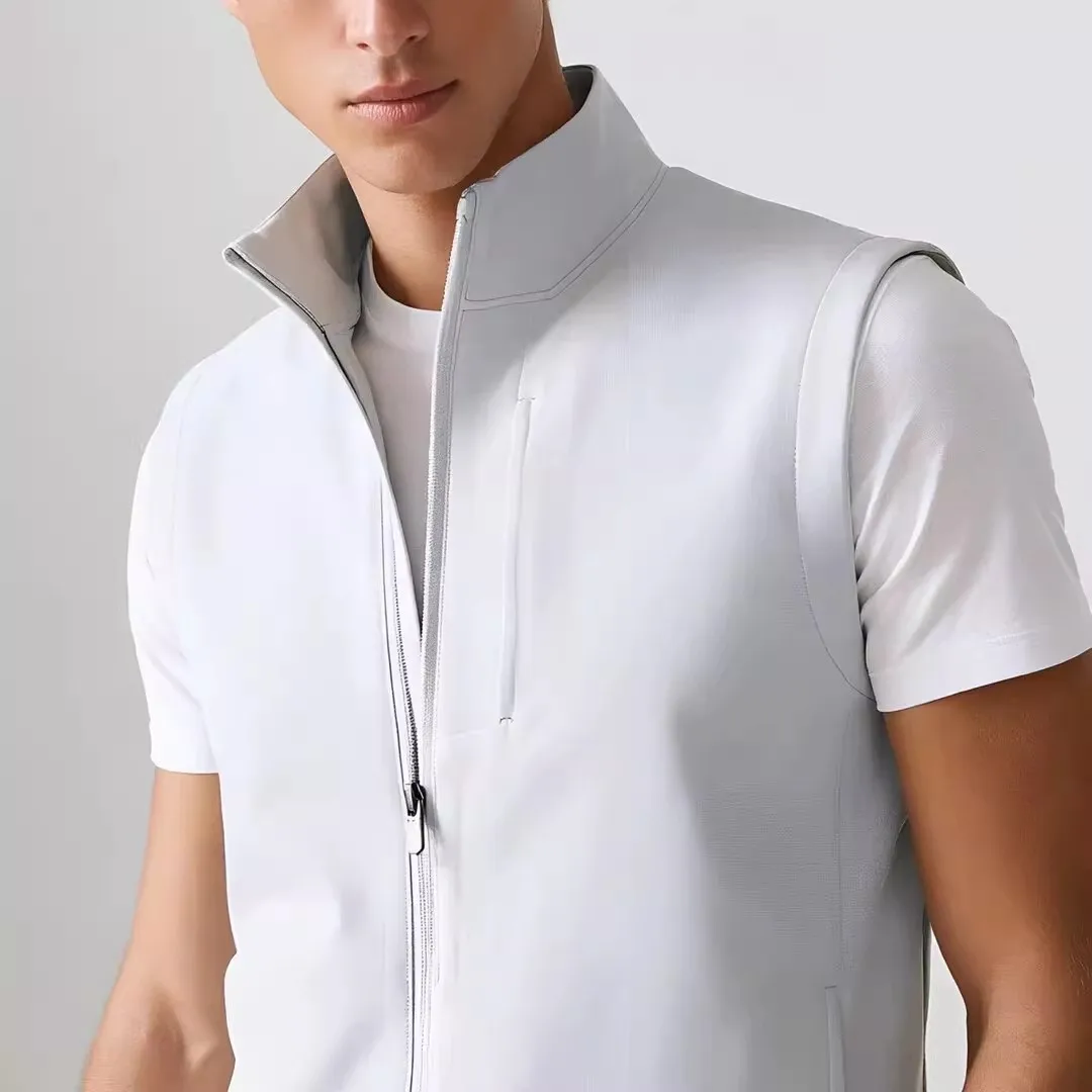 Lightweight 3D Tailored Sports Vest Men's Outdoor Casual High Elasticity Workwear Jacket Standard Fit Polyester Fiber Zipper ...
Lightweight 3D Tailored Sports Vest Men's Outdoor Casual High Elasticity Workwear Jacket Standard Fit Polyester Fiber Zipper ...