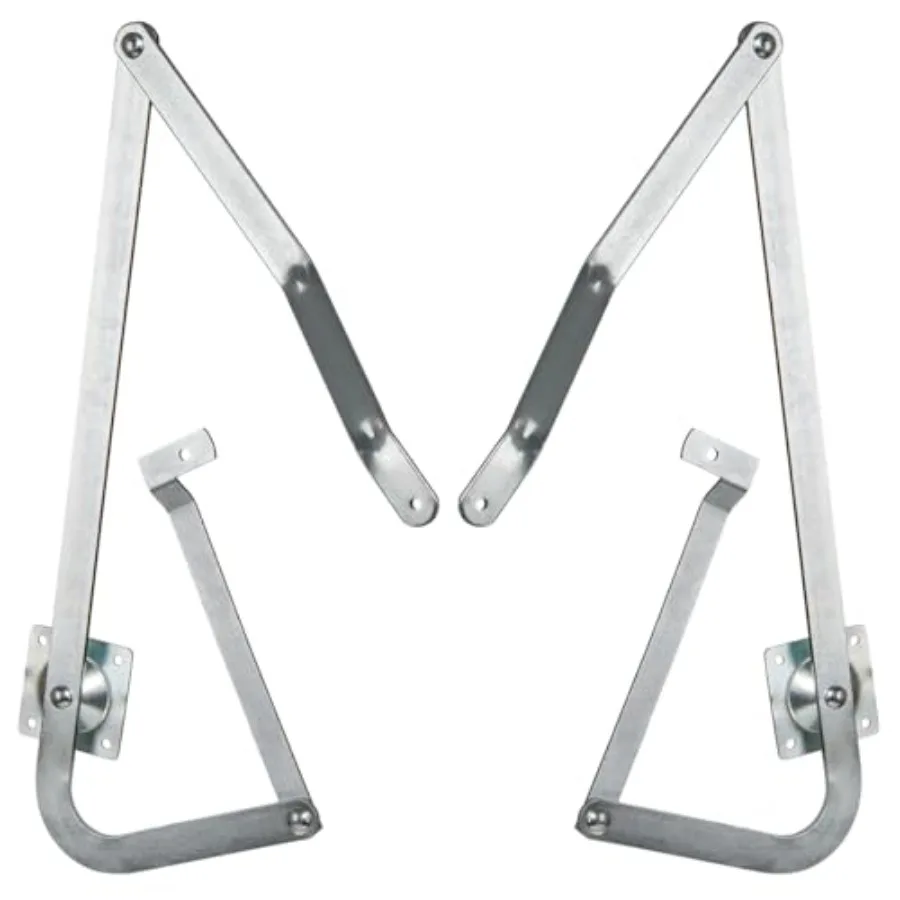 55-2 Attic Ladder Hinge Arms Replacement Kit Compatible with Werner Mk5 WU2210 W2208 W2210 Ladder Arms Fits for Werner Attic La
55-2 Attic Ladder Hinge Arms Replacement Kit Compatible with Werner Mk5 WU2210 W2208 W2210 Ladder Arms Fits for Werner Attic La