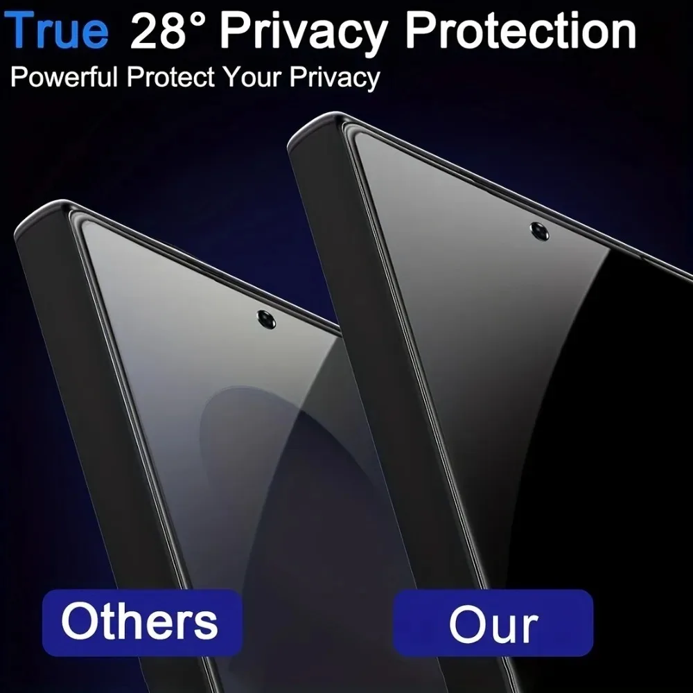 5Pcs Privacy Full Screen Protector for Samsung Galaxy S26 S25 S24 Ultra S23+ S22+ S21+ S24 S25 S23 FE 9H Hardness Tempered Glass
5Pcs Privacy Full Screen Protector for Samsung Galaxy S26 S25 S24 Ultra S23+ S22+ S21+ S24 S25 S23 FE 9H Hardness Tempered Glass