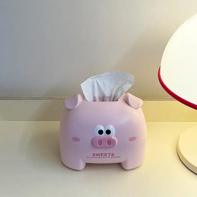 Cute Little Pig Tissue Box Desktop Creative Cartoon Ins Style Home Living Room Tea Table Draw Tissue Box Display Storage Pink
Cute Little Pig Tissue Box Desktop Creative Cartoon Ins Style Home Living Room Tea Table Draw Tissue Box Display Storage Pink