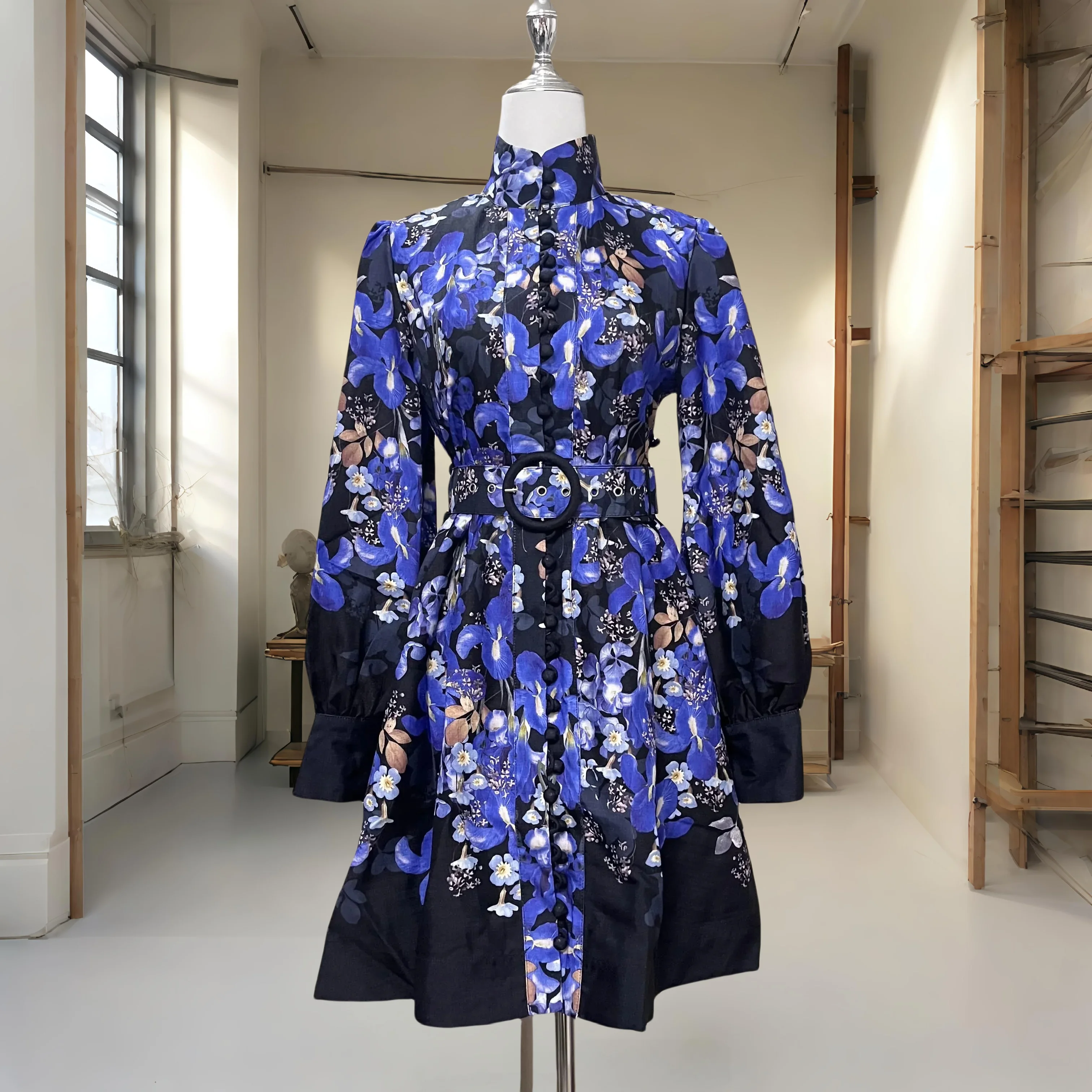 ,,Linen Fashion Elegant Socialite Style Printed Slim Fit Short Single-Breasted Multi-Button Dress for Women
,,Linen Fashion Elegant Socialite Style Printed Slim Fit Short Single-Breasted Multi-Button Dress for Women
