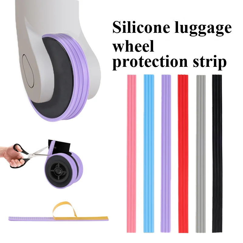Silicone luggage wheel cover, suitcase wheel cover, can cut silicone luggage wheel protector, quiet noise reduction impact
Silicone luggage wheel cover, suitcase wheel cover, can cut silicone luggage wheel protector, quiet noise reduction impact
