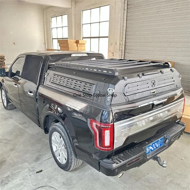 Half-Height Version Manganese Steel Waterproof Steel Truck Bed Cover Hardtop Canopy for F150 2017-2022
Half-Height Version Manganese Steel Waterproof Steel Truck Bed Cover Hardtop Canopy for F150 2017-2022