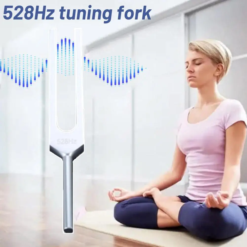 528Hz Tuning Fork For Healing With Silicone Hammer And Cleaning Cloth Perfect Healing Musical Instrument For Stress Allevia D5A0
528Hz Tuning Fork For Healing With Silicone Hammer And Cleaning Cloth Perfect Healing Musical Instrument For Stress Allevia D5A0