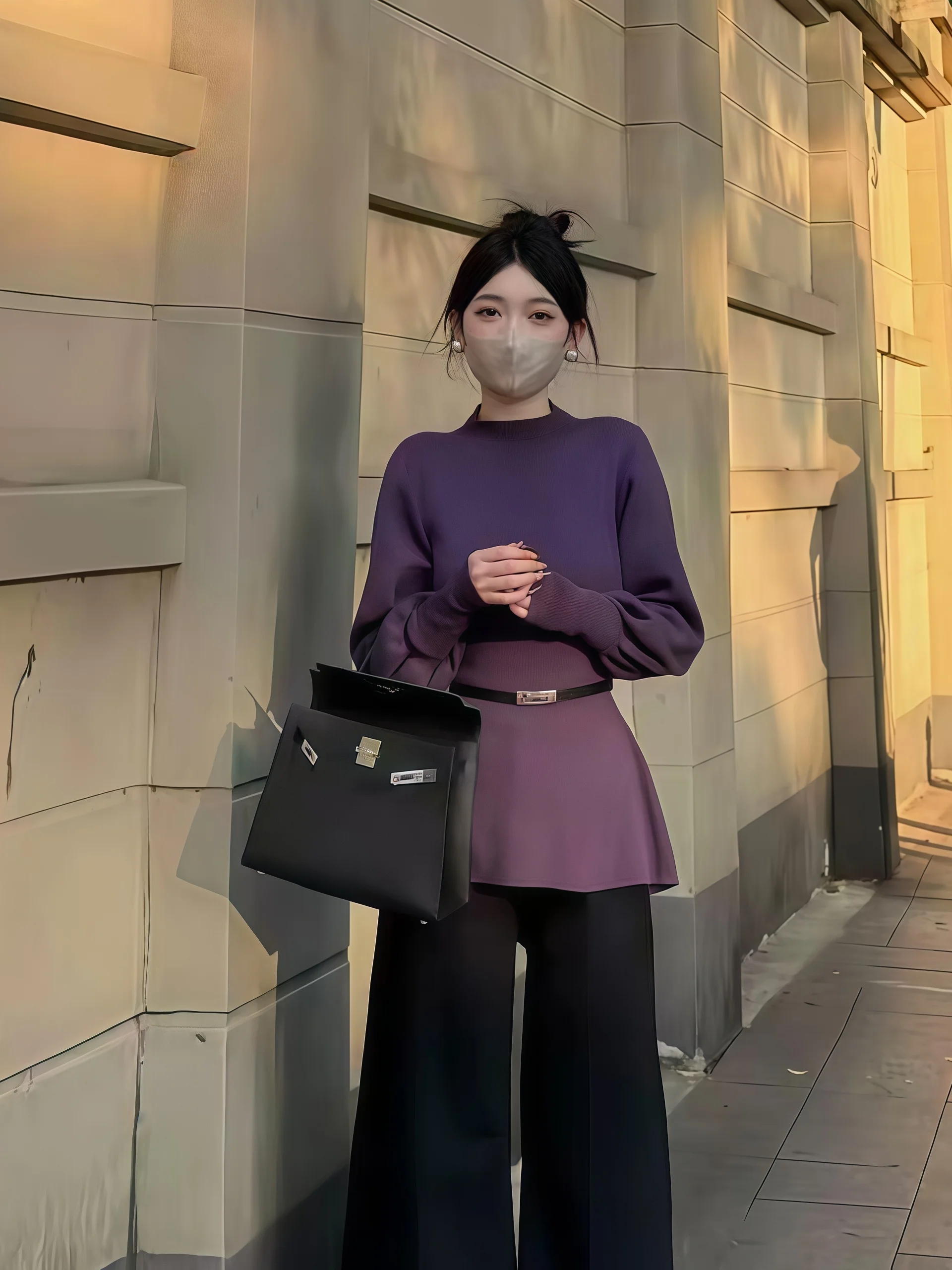 plus Size High Collar Knitwear Batwing Sve Slimming Waist Versatile Women's Top Korean Sle Commute Pure Color Long Sve
plus Size High Collar Knitwear Batwing Sve Slimming Waist Versatile Women's Top Korean Sle Commute Pure Color Long Sve