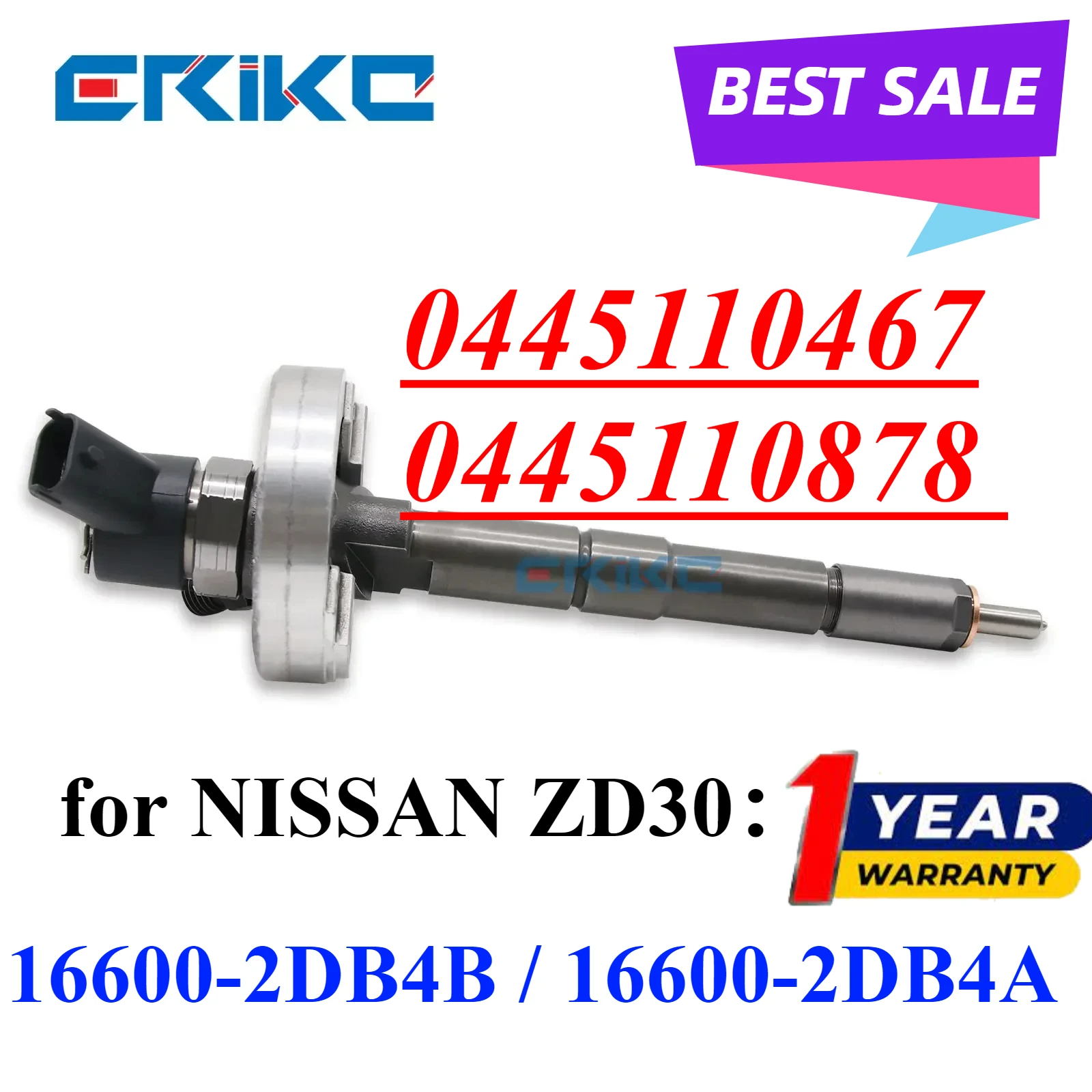 0445110467 0445110878 CR Diesel Injector 0 445 110 878 Auto Pump Jet 0 445 110 467 for NISSAN ZD30 16600-2DB4B 16600-2DB4A
0445110467 0445110878 CR Diesel Injector 0 445 110 878 Auto Pump Jet 0 445 110 467 for NISSAN ZD30 16600-2DB4B 16600-2DB4A