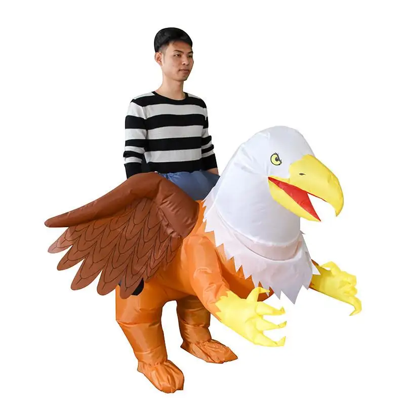 Halloween Party Animal Puppet Costume Party Atmosphere Performance Clothing Funny Prop Inflatable Eagle Suit Polyester
Halloween Party Animal Puppet Costume Party Atmosphere Performance Clothing Funny Prop Inflatable Eagle Suit Polyester
