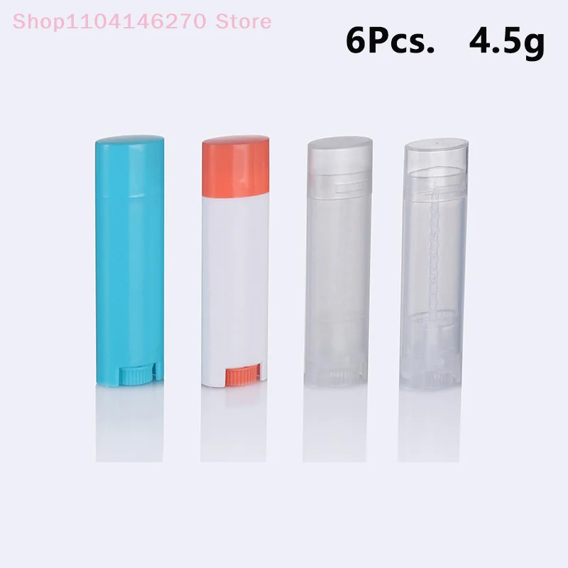 6Pcs/lot 4.5g Rotate Empty Oval Lip Balm Tube Plastic White Solid Perfume Deodorant Containers Portable Makeup Lipstick Tubes
6Pcs/lot 4.5g Rotate Empty Oval Lip Balm Tube Plastic White Solid Perfume Deodorant Containers Portable Makeup Lipstick Tubes