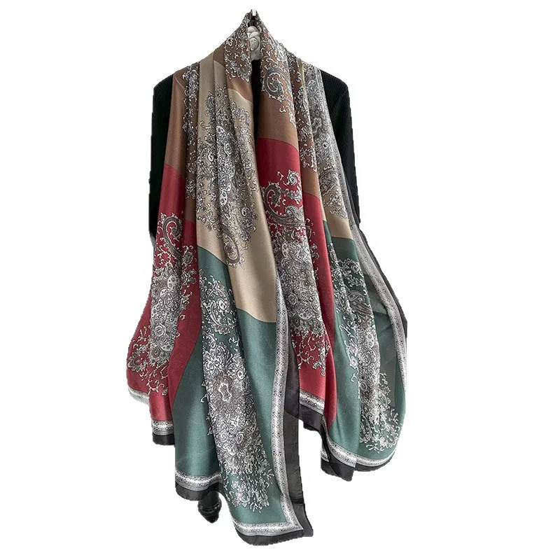 2025 Premium Print Shawl Women - Spring Autumn Chiffon Sheer Beach Scarf, Luxury Fashionable Sun Protection Wrap for Travel
2025 Premium Print Shawl Women - Spring Autumn Chiffon Sheer Beach Scarf, Luxury Fashionable Sun Protection Wrap for Travel