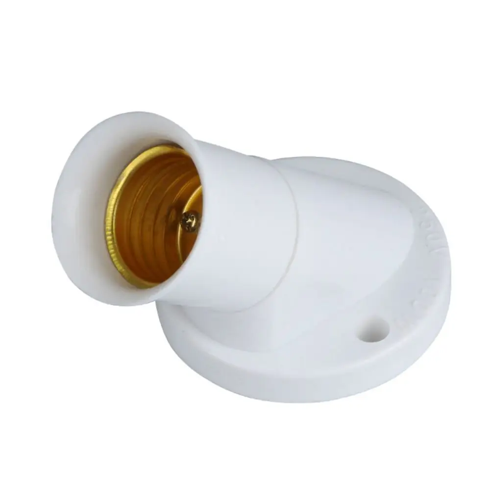 Universal Oblique Screw E27 Bulb Socket Wall Lamp Holder Lamp Base Light Bulb Base
Universal Oblique Screw E27 Bulb Socket Wall Lamp Holder Lamp Base Light Bulb Base