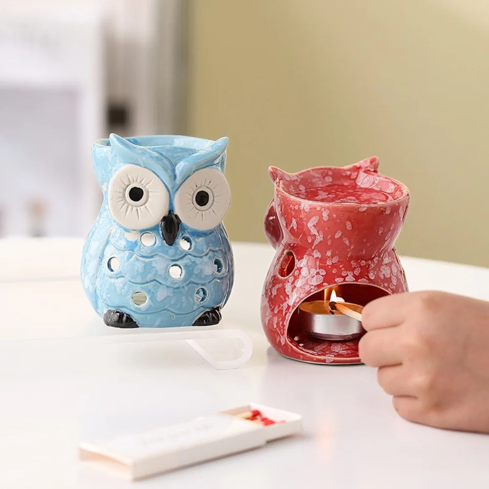 Ceramic Owl Aromatherapy Stove Relaxing Heat Resistant Incense Burner Eco-Friendly Handmade Essence Stove Indoor Decor
Ceramic Owl Aromatherapy Stove Relaxing Heat Resistant Incense Burner Eco-Friendly Handmade Essence Stove Indoor Decor
