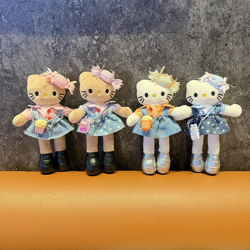 15CM Anime Hello Kitty Dress Up Long Legs Series Cartoon Plush Doll Keychain PP Cotton Stuffed Doll Kawaii Pendant Gift
15CM Anime Hello Kitty Dress Up Long Legs Series Cartoon Plush Doll Keychain PP Cotton Stuffed Doll Kawaii Pendant Gift