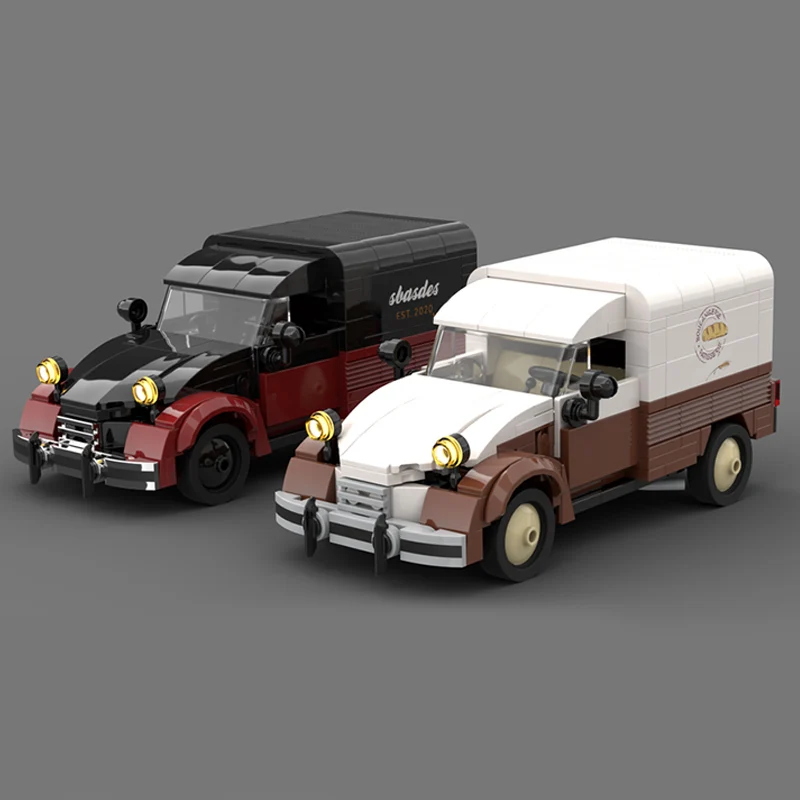 City Car Model MOC Building Bricks 2CV Retro Van-Type Transport Car Modular Technology Children Holiday Gifts Assemble Toys Suit
City Car Model MOC Building Bricks 2CV Retro Van-Type Transport Car Modular Technology Children Holiday Gifts Assemble Toys Suit