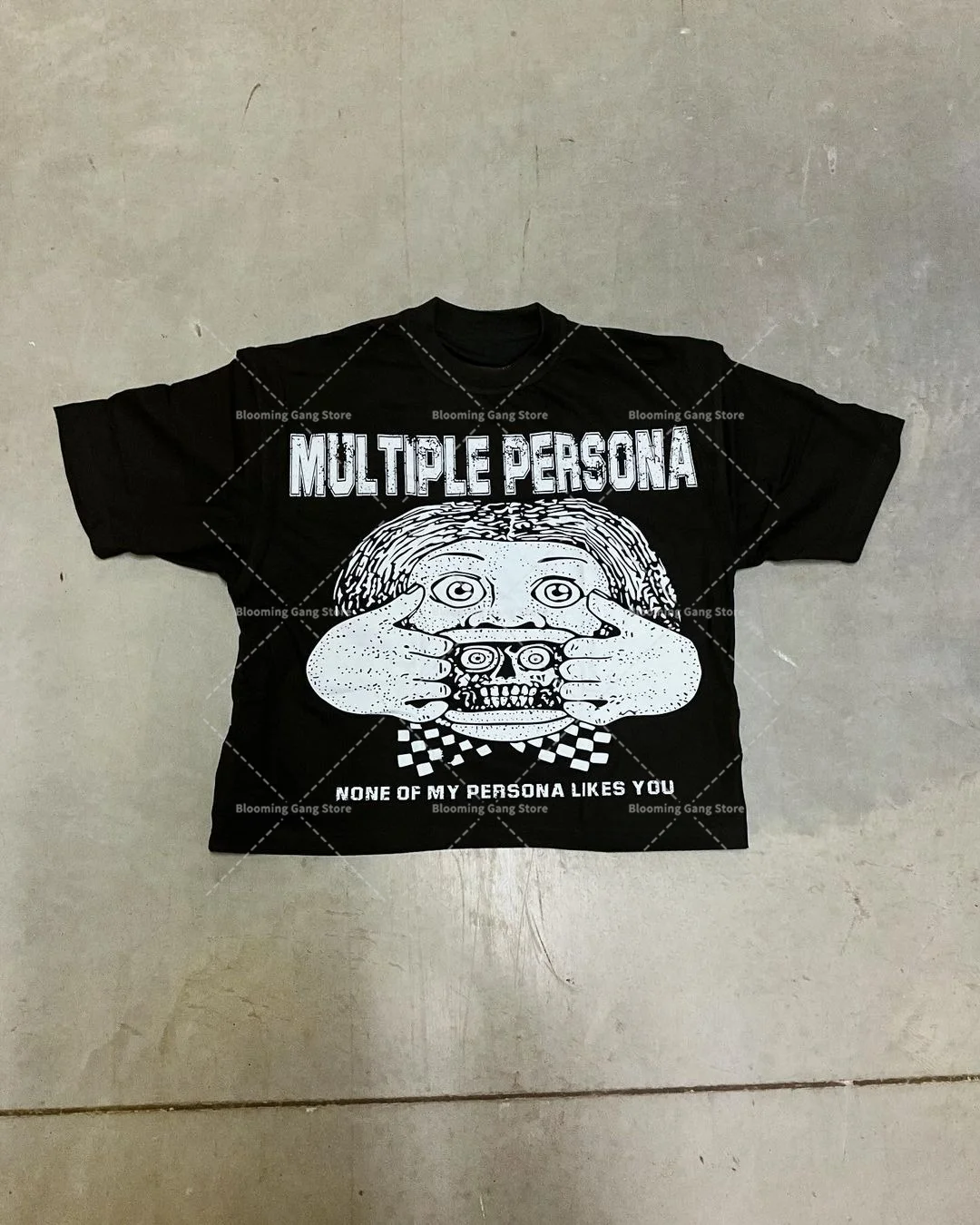 Funny Characters Open Mouth Print Women T-shirt Retro American Short Sleeve Top Print Pattern Street Casual Fashion Couple Men
Funny Characters Open Mouth Print Women T-shirt Retro American Short Sleeve Top Print Pattern Street Casual Fashion Couple Men