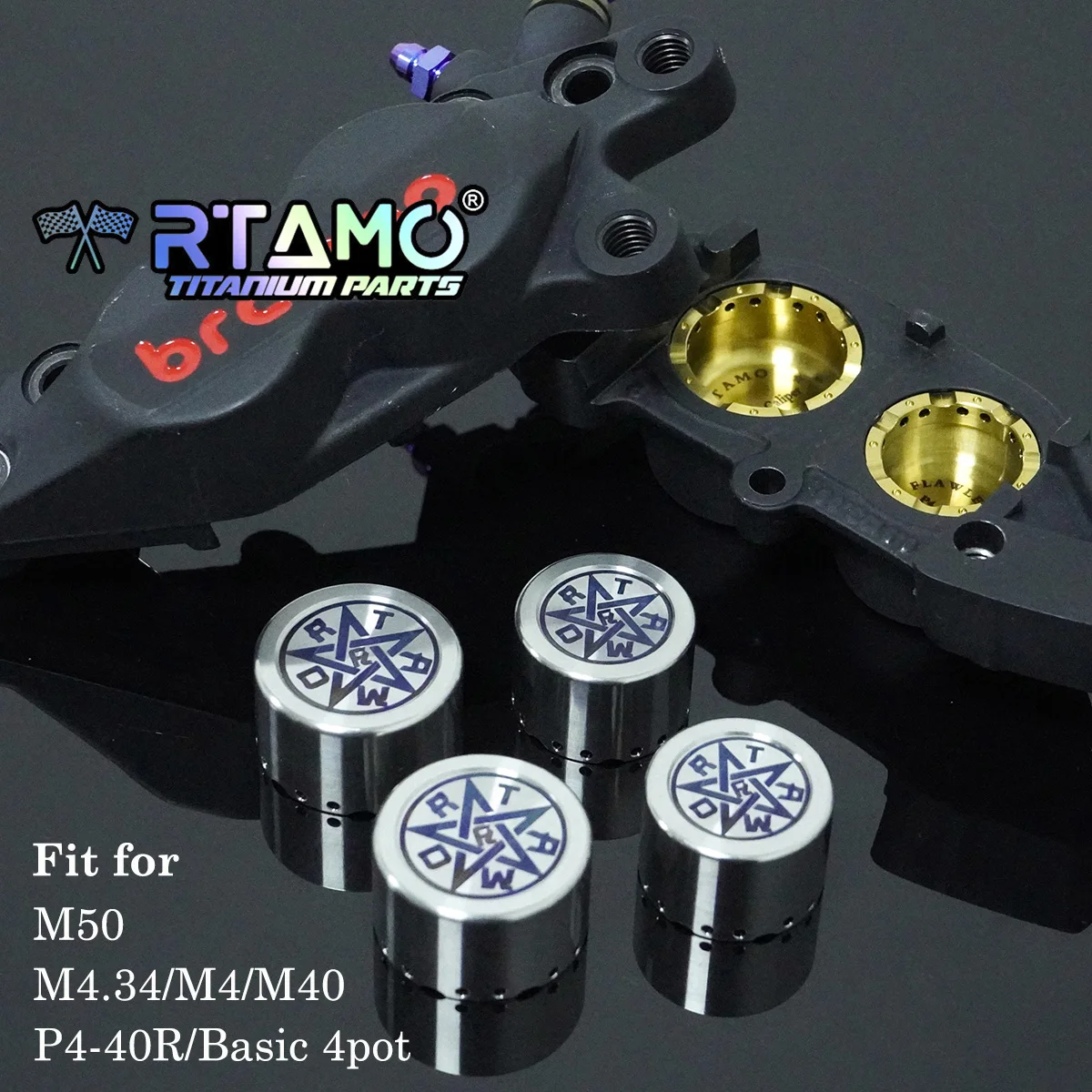 RTAMO Титановые поршни штангенциркуля Для Brembo Basic 4pot M50 M4.34, штангенциркуль, устойчивый к высоким температурам
RTAMO Титановые поршни штангенциркуля Для Brembo Basic 4pot M50 M4.34, штангенциркуль, устойчивый к высоким температурам