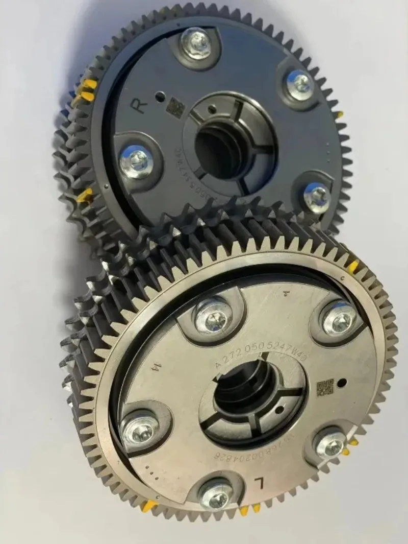 4Pcs For Mercedes Benz M272 M273 3.5L 5.5l Camshaft Regulator Exhaust Intake VVT Gear 2720505247 2720506847 2720505347
4Pcs For Mercedes Benz M272 M273 3.5L 5.5l Camshaft Regulator Exhaust Intake VVT Gear 2720505247 2720506847 2720505347