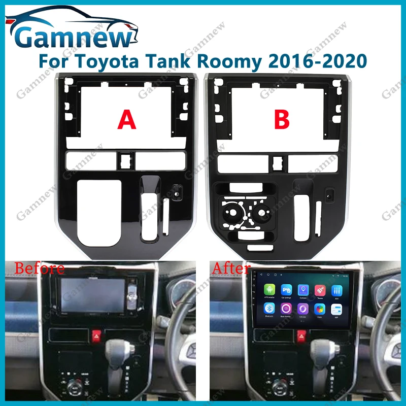 10-дюймовый адаптер автомобильной рамы для Toyota Tank Roomy Daihatsu Thor Subaru Justy RS 2016+ Android Radio Dash Fitting Panel Kit
10-дюймовый адаптер автомобильной рамы для Toyota Tank Roomy Daihatsu Thor Subaru Justy RS 2016+ Android Radio Dash Fitting Panel Kit