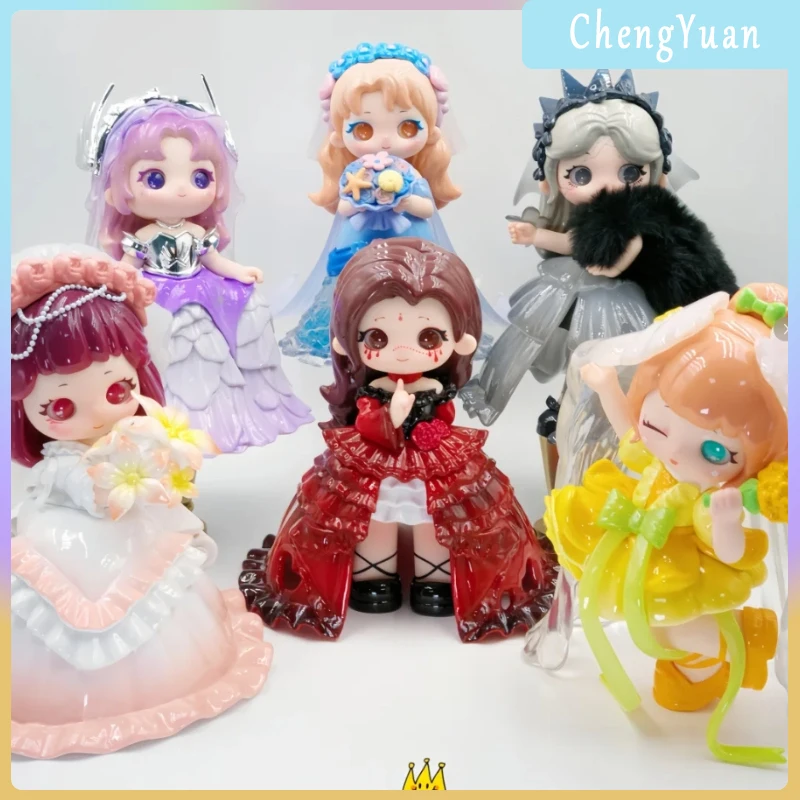 New Genuine ZIYULI V6 My Own Wedding Series Blind Box Kawaii Doll Figurine Collection Desktop Ornament Fashion Trend Gift
New Genuine ZIYULI V6 My Own Wedding Series Blind Box Kawaii Doll Figurine Collection Desktop Ornament Fashion Trend Gift