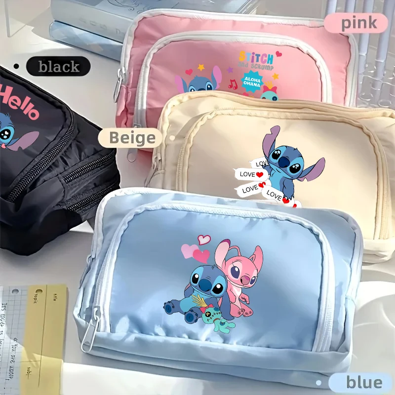 Lilo and Stitch Large Capacity Pen Box Kawaii Pencil Cases Cute Pen Holder Pouch for Students Back To School Stationery Supplies
Lilo and Stitch Large Capacity Pen Box Kawaii Pencil Cases Cute Pen Holder Pouch for Students Back To School Stationery Supplies