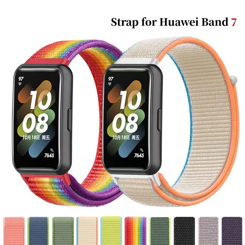Nylon Loop Band For Huawei Band 7 Strap Accessories Smart Watch Replacement Belt Wristband Sport Bracelet Huawei band 7 correa
Nylon Loop Band For Huawei Band 7 Strap Accessories Smart Watch Replacement Belt Wristband Sport Bracelet Huawei band 7 correa