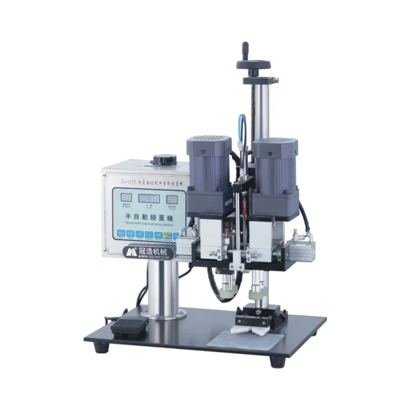 Save Space Table Top Semi Automatic Spray Pump Bottle Capping Machine Semi-automatic Rotary Screw Capping Machine
Save Space Table Top Semi Automatic Spray Pump Bottle Capping Machine Semi-automatic Rotary Screw Capping Machine