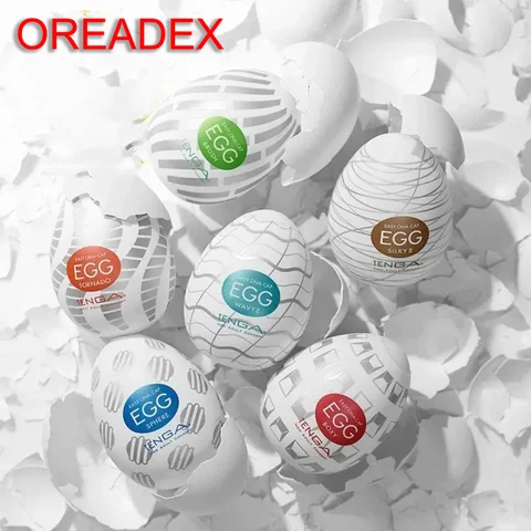 Mini Cup Masturbator Egg Shape Portable Stimulator Penis Massager Soft Rubber Adult Sex Toys for Men Realistic Vagina Pocket