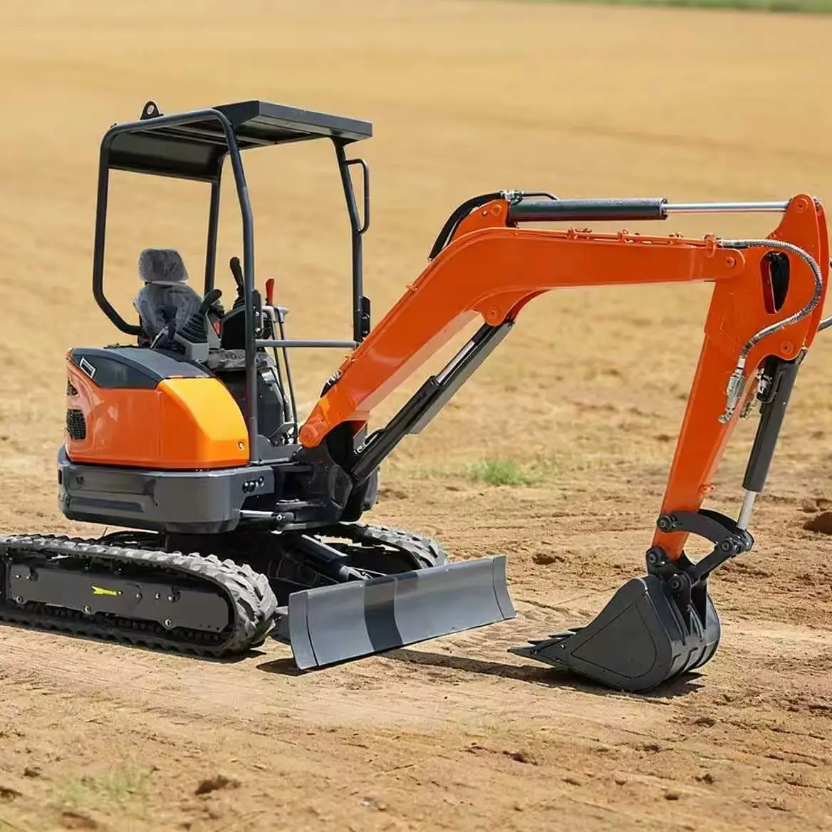High Quality Mini Excavator Farm 1.8 Ton Crawler Mini Digger Multifunctional 2.5 Ton Diesel Small Excavator for Sale Customized
High Quality Mini Excavator Farm 1.8 Ton Crawler Mini Digger Multifunctional 2.5 Ton Diesel Small Excavator for Sale Customized