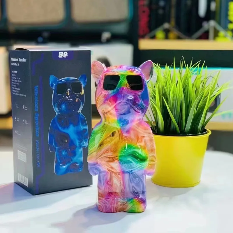 B9 Trendy Cool Bluetooth Creative Dog Desktop High Beauty Cute Bluetooth Speaker Living Room Bedroom Speaker
B9 Trendy Cool Bluetooth Creative Dog Desktop High Beauty Cute Bluetooth Speaker Living Room Bedroom Speaker