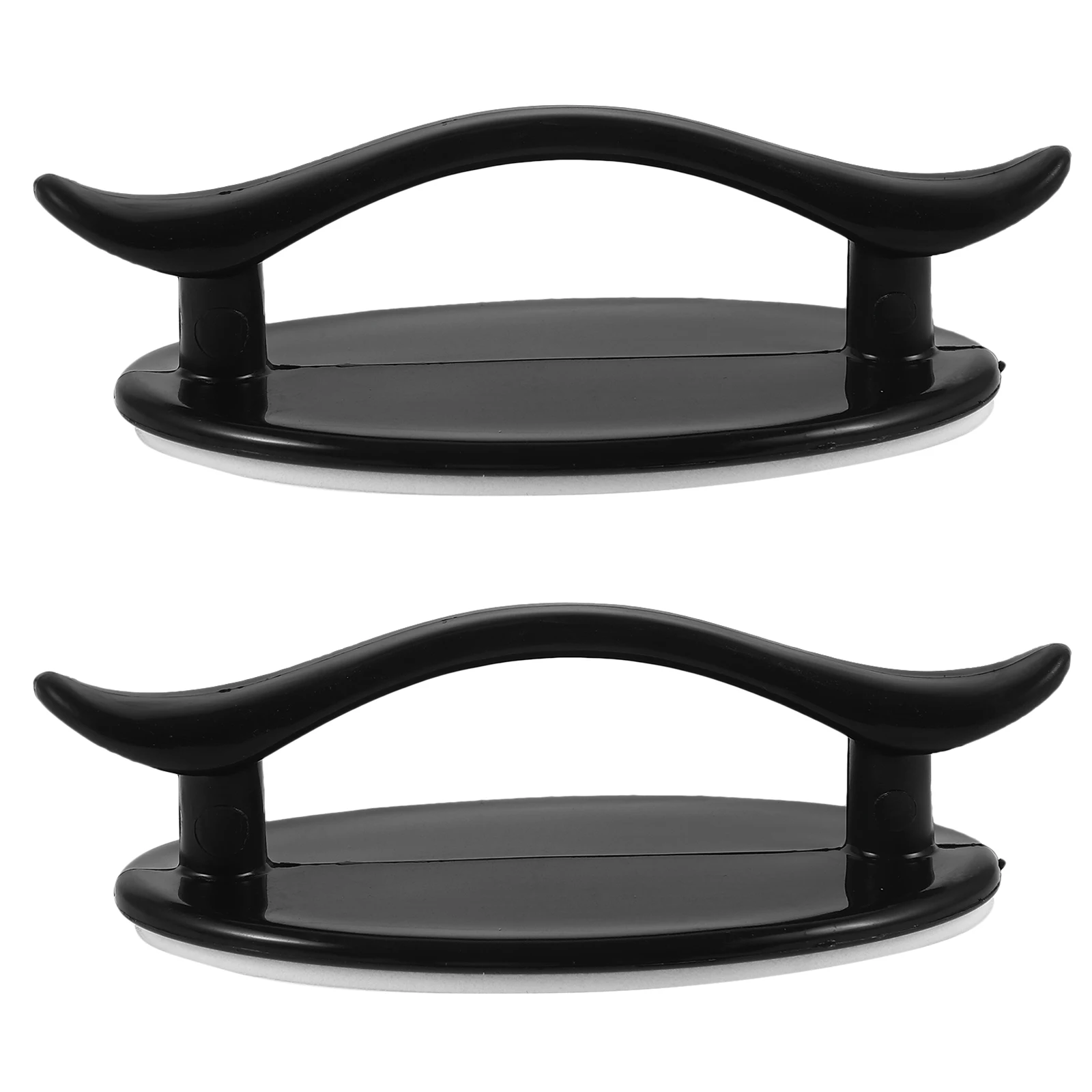 2pcs Black Adhesive Drawer Pulls Cabinet H les Stick on Door Dresser Modern Kitchen Cupboard Stick
2pcs Black Adhesive Drawer Pulls Cabinet H les Stick on Door Dresser Modern Kitchen Cupboard Stick