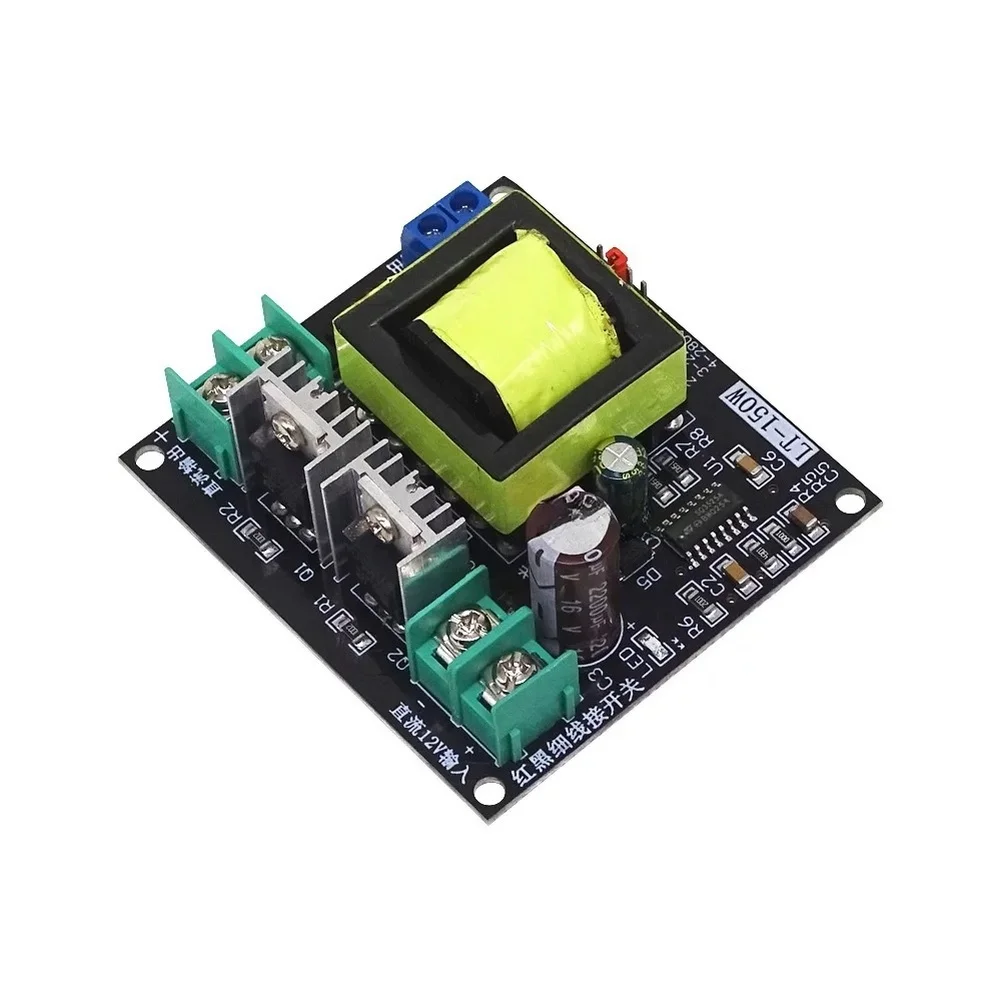 Инвертор мощности 150 Вт, преобразователь постоянного тока 12 В в переменный ток 220 В с регулируемым выходом напряжения и установкой винтовых клемм
Инвертор мощности 150 Вт, преобразователь постоянного тока 12 В в переменный ток 220 В с регулируемым выходом напряжения и установкой винтовых клемм