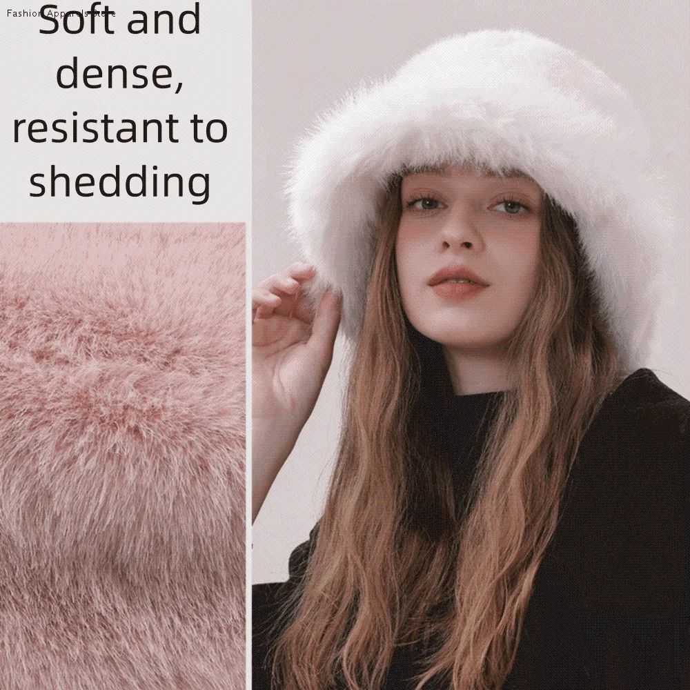 Casual Fluffy Hat Artificial Fur Hat Warm Thickened Beanie Hat Cute Imitation Fur Winter Cap Winter/Autumn
Casual Fluffy Hat Artificial Fur Hat Warm Thickened Beanie Hat Cute Imitation Fur Winter Cap Winter/Autumn