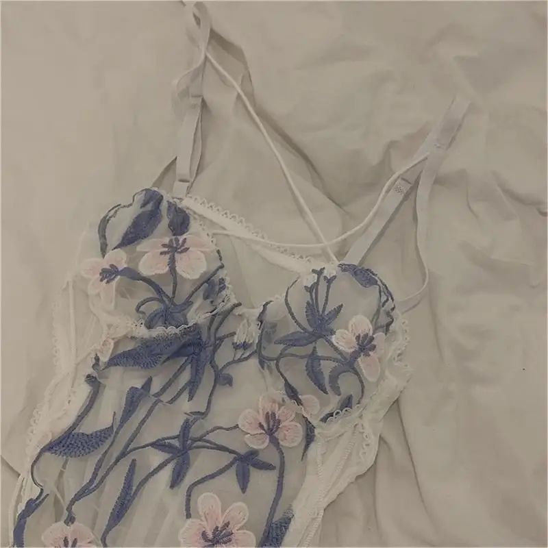 85WE Women's Pieced Lingerie Open Crotch Lingerie Teddies Spaghetti Straps Babydoll Bodysuit Underwear
85WE Women's Pieced Lingerie Open Crotch Lingerie Teddies Spaghetti Straps Babydoll Bodysuit Underwear