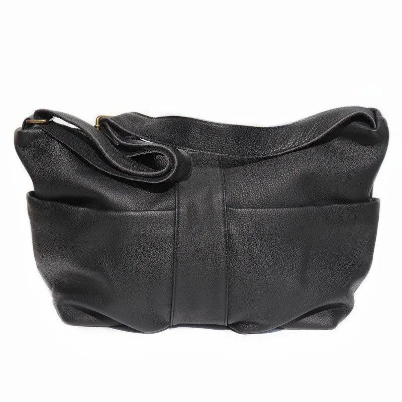 Women Genuine Leather Crossbody Bags Multi Pockets Big Hobo Shoulder Bag Slouchy Wide Strap Ladies Soft Cowhide Purses&Handbags
Women Genuine Leather Crossbody Bags Multi Pockets Big Hobo Shoulder Bag Slouchy Wide Strap Ladies Soft Cowhide Purses&Handbags