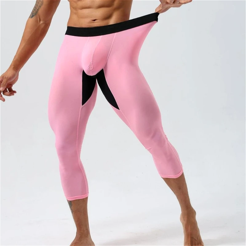 Fitness Sports Pants Mens Slim Long Johns Pouch Underwear Elastic Tights Male Pantyhose Stockings Men High Elastic Panties Shape
Fitness Sports Pants Mens Slim Long Johns Pouch Underwear Elastic Tights Male Pantyhose Stockings Men High Elastic Panties Shape