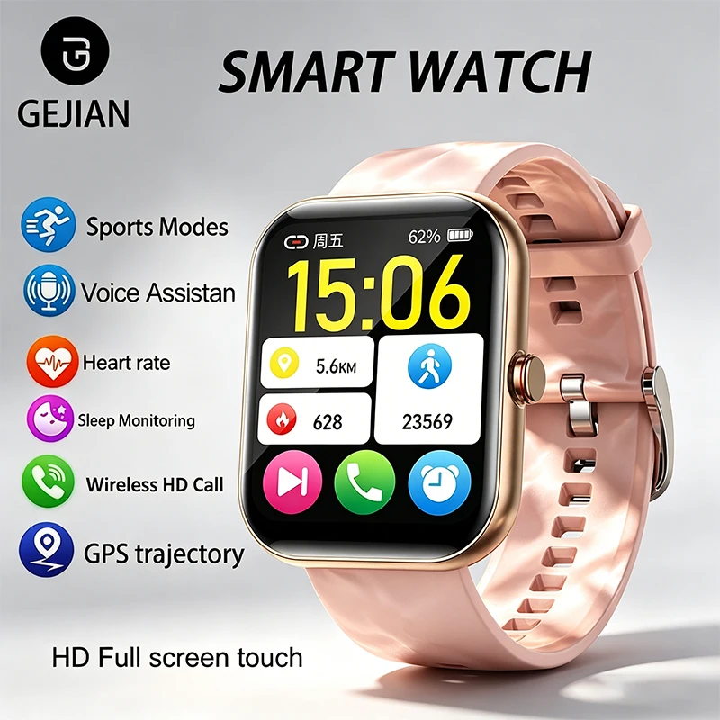 2026 New Women Health Smart Watch 1.91 inch With Built-in Bluetooth Call Heart Rate Health Monitoring Sports Trajectory Tracking
2026 New Women Health Smart Watch 1.91 inch With Built-in Bluetooth Call Heart Rate Health Monitoring Sports Trajectory Tracking