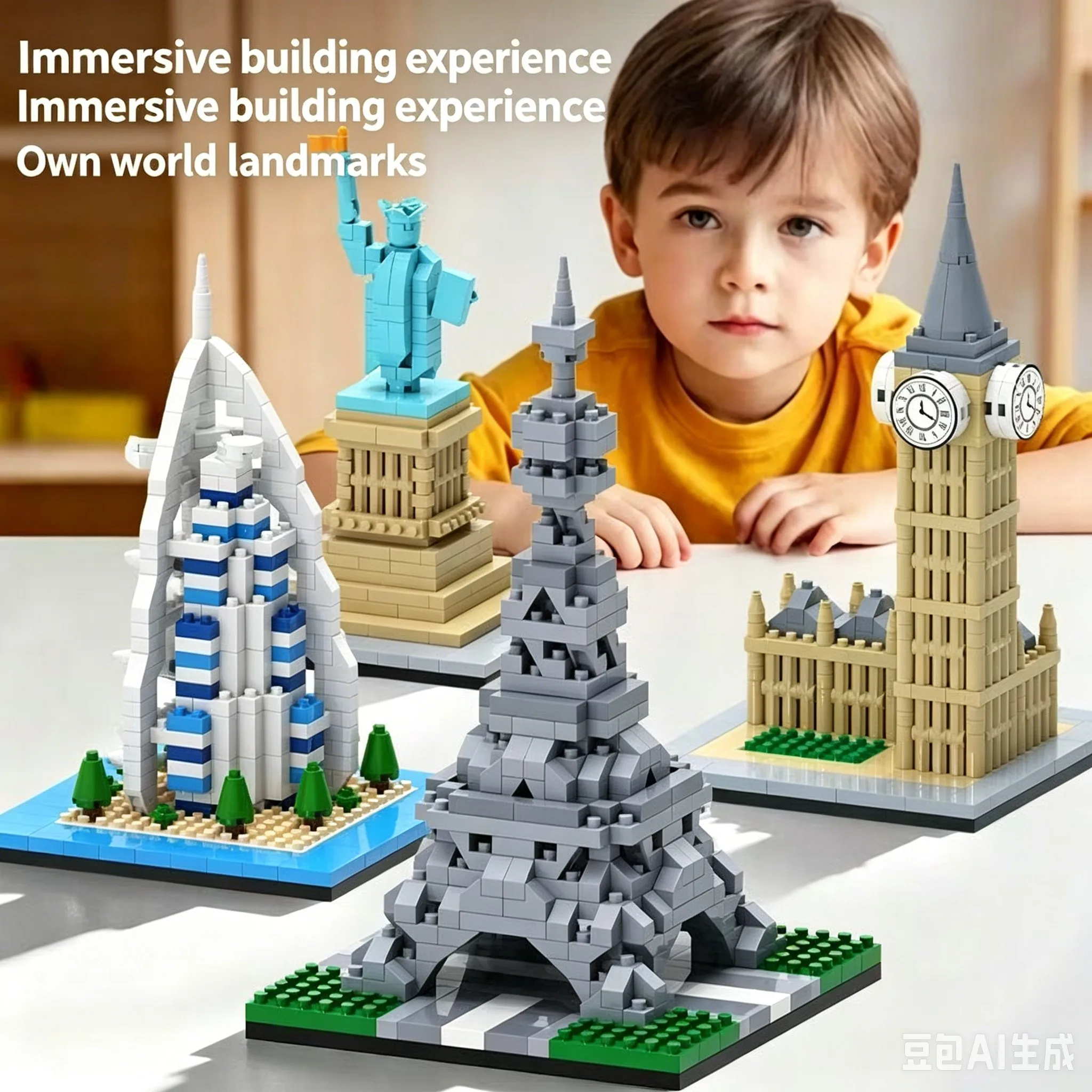 New Styles Mini Bricks World Famous Architecture Building Blocks Creative Collection Model Toy Education Gift For Adult & Kids
New Styles Mini Bricks World Famous Architecture Building Blocks Creative Collection Model Toy Education Gift For Adult & Kids