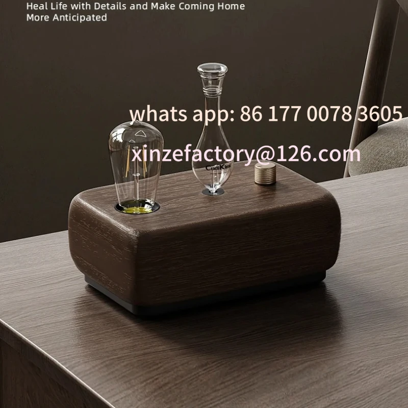 Customizable Aroma Diffuser Vintage Tungsten Filament Lamp Aromatherapy Machine Humidifier Lighting Sandalwood
Customizable Aroma Diffuser Vintage Tungsten Filament Lamp Aromatherapy Machine Humidifier Lighting Sandalwood