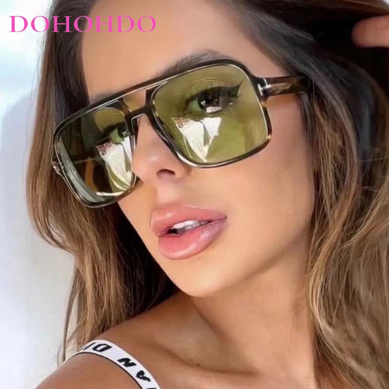 Trendy New Women Sunglasses High End Street Photography Modern T-Shaped Large Frame Pilot Sun Glasses Hip Hop Bouncy Sun Glasses
Trendy New Women Sunglasses High End Street Photography Modern T-Shaped Large Frame Pilot Sun Glasses Hip Hop Bouncy Sun Glasses