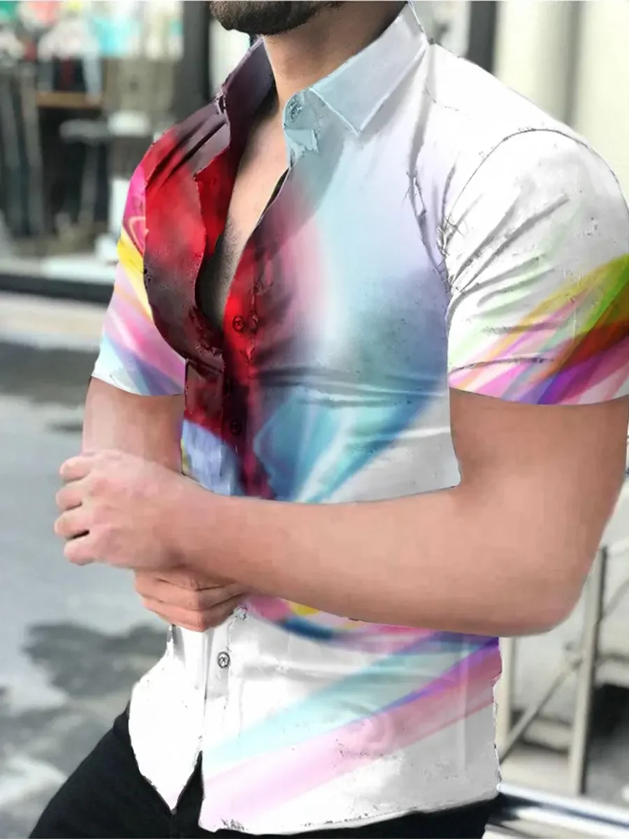 New Summer Fashion Men's Hawaiian Short sleeved Shirt 3D Printed Casual Beach Shirt Loose Size S-5XL
New Summer Fashion Men's Hawaiian Short sleeved Shirt 3D Printed Casual Beach Shirt Loose Size S-5XL