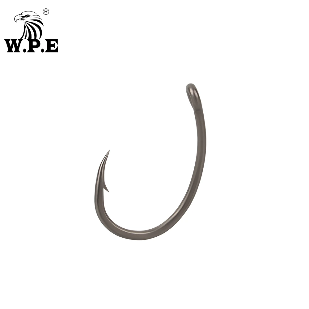 W.P.E Fishing Hooks 10pcs/pack 2/4/6/8# Carp Fishing Hook Sharp High Carbon Steel Barbed Hooks Feeder Lure Hook Bass Carp Tackle
W.P.E Fishing Hooks 10pcs/pack 2/4/6/8# Carp Fishing Hook Sharp High Carbon Steel Barbed Hooks Feeder Lure Hook Bass Carp Tackle