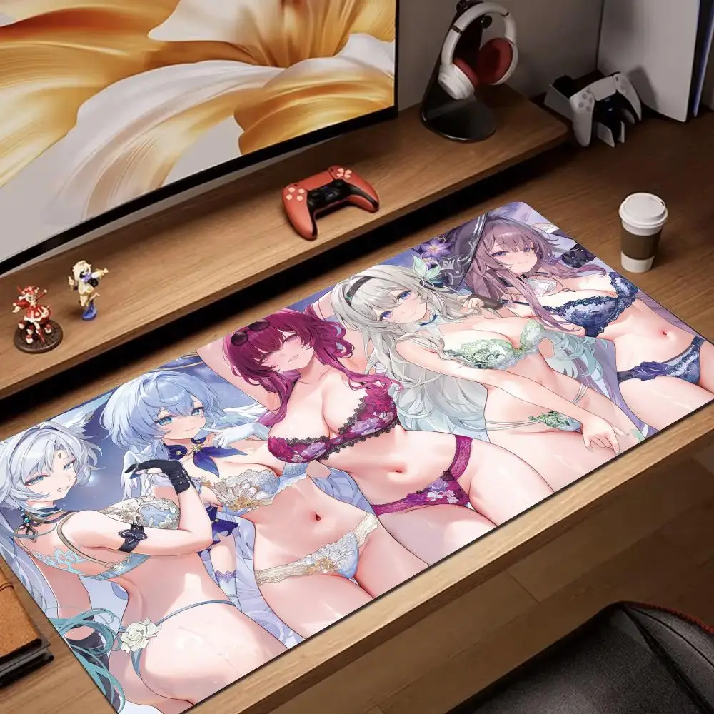 PC anime Sexy girl mouse pad rubber anti-slip desk mat gaming mats gamer pc accessories Gaming keypad mousepad water-washable
PC anime Sexy girl mouse pad rubber anti-slip desk mat gaming mats gamer pc accessories Gaming keypad mousepad water-washable