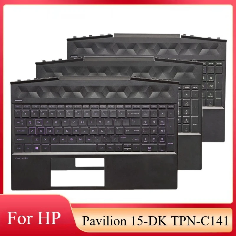 Клавиатура США для ноутбука HP Pavilion 15-DK TPN-C141, верхняя крышка с упором для рук, чехол с подсветкой, клавиатура зеленого, фиолетового цвета L57596-001 L57593-001
Клавиатура США для ноутбука HP Pavilion 15-DK TPN-C141, верхняя крышка с упором для рук, чехол с подсветкой, клавиатура зеленого, фиолетового цвета L57596-001 L57593-001